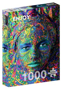Picture of Puzzle 1000 Kobieta z makijażem