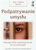 polish book : Podpatrywa... - Hans Eysenck, Michael Eysenck