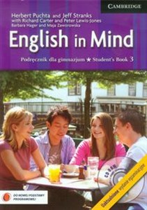 Picture of English in Mind 3 Student's Book + CD Gimnazjum. Poziom A2/B1