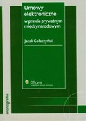polish book : Umowy elek... - Jacek Gołaczyński