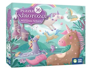 Picture of Puzzle Jednorożce 56 elementów