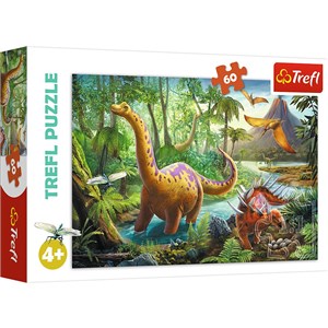 Picture of Puzzle Wędrówka dinozaurów 60