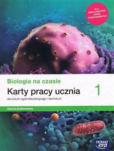 Picture of Biologia na czasie 1 Karty pracy ucznia Zakres podstawowy Szkoła ponadpodstawowa