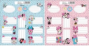 Picture of Naklejki na zeszyty Minnie Mouse