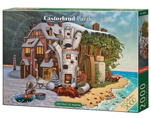 Obrazek Puzzle 2000 Christmas Eve Madeira Art Collection