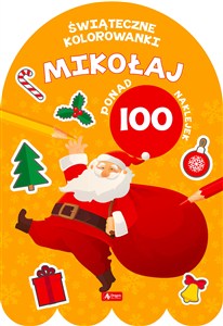 Obrazek Mikołaj Kolorowanka z naklejkami