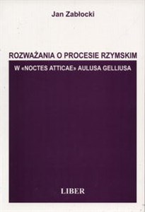 Picture of Rozważania o procesie rzymskim