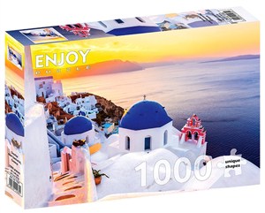 Picture of Puzzle 1000 Wschód słońca w Santorini/Grecja