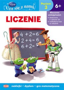 Picture of Disney Ucz się z nami Liczenie Poziom 3 UDB-6 Toy Story 6+