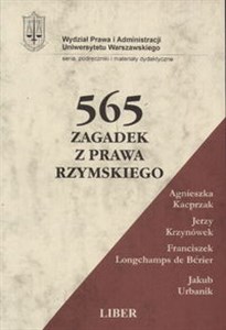 Obrazek 565 zagadek z prawa rzymskiego