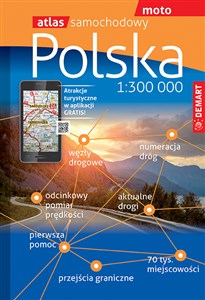 Picture of Atlas samochodowy Polski 1: 300 000