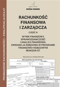 Picture of Rachunkowość finansowa i zarządcza cz.3