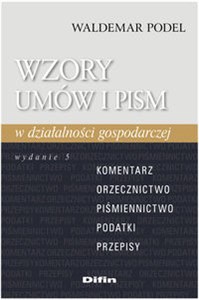 Picture of Wzory umów i pism w działalności gospodarczej z płytą CD