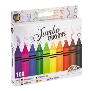 Picture of Kredki świecowe Jumbo 10szt