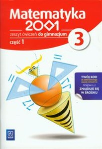 Obrazek Matematyka 2001 3 Zeszyt ćwiczeń część 1 gimnazjum