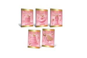 Obrazek Zeszyt A5/60K kratka Honey (10szt)