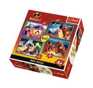 Picture of Puzzle Niesamowita rodzinka 4w1