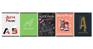 Obrazek Brulion A5/80K linia Polski (5szt)