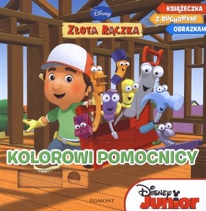 Picture of Złota Rączka Kolorowi pomocnicy Książeczka z ruchomymi obrazkami