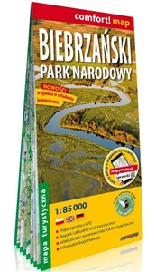 Obrazek Biebrzański Park Narodowy laminowana mapa turystyczna 1:85 000