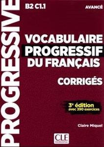 Obrazek Vocabulaire Progressif du Francais Avance klucz Poziom B2-C1.1