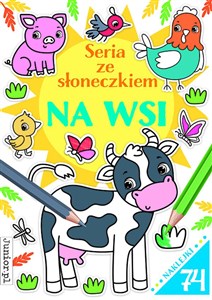 Obrazek Na wsi. Seria ze słoneczkiem