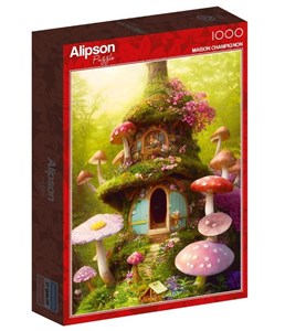 Picture of Puzzle 1000 Dom z grzybów