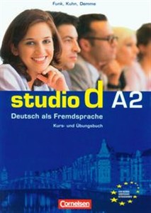 Obrazek Studio d A2 Kurs und Ubungsbuch +CD Podręcznik z ćwiczeniami