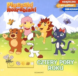 Picture of Pluszaki Rozrabiaki Cztery pory roku Książeczka z ruchomymi obrazkami