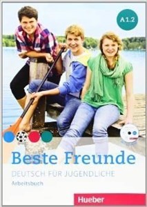 Obrazek Beste Freunde A1.2 AB + CD wersja niemiecka HUEBER
