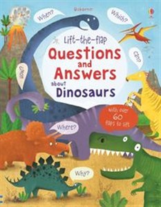 Obrazek Lift-the-flap questions and answers about dinosaurs