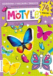 Obrazek Motyle. Kolorowanka