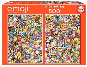 Picture of Puzzle 2x500 Emoji (Emotki) G3