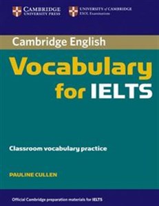 Obrazek Cambridge Vocabulary for IELTS without Answers