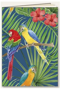 Picture of Zeszyt ozdobny A5 48 k. linia Papugi