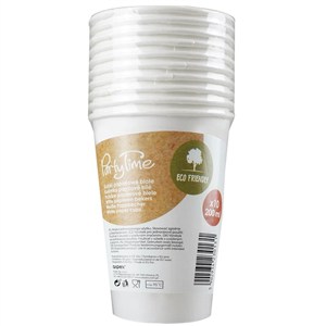 Picture of Kubki papierowe białe 10szt