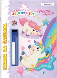 Picture of Moje Jednorożce Zadania do ścierania część 3. Tęczowe zagadki