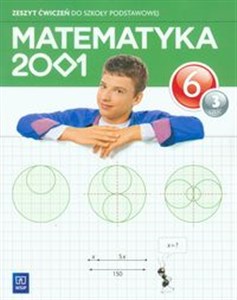 Picture of Matematyka 2001 6 Zeszyt ćwiczeń Część 3 Szkoła podstawowa