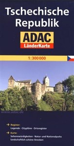 Obrazek LanderKarte ADAC. Czechy 1:300 000 mapa