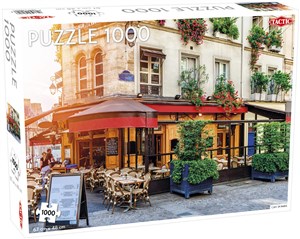 Obrazek Puzzle Cafe in Paris 1000