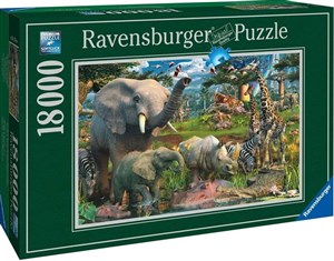 Picture of Puzzle 2D 18 000 Dzika natura 17823