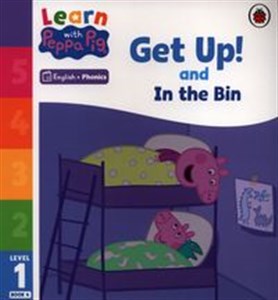 Picture of Learn with Peppa Phonics Level 1 Book 4 - Get Up! and In the Bin (Phonics Reader)