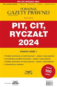 Picture of Pit Cit Ryczałt 2024 Podatki Część 1 Przewodnik po zmianach 1/2024