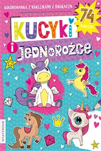 Obrazek Kucyki i jednorożce. Kolorowanka