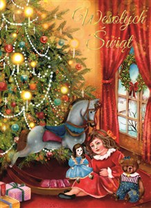 Obrazek Karnet B6 BN Choinka z zabawkami