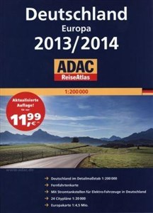 Obrazek ReiseAtlas ADAC. Deutschland, Europa 2013/2014