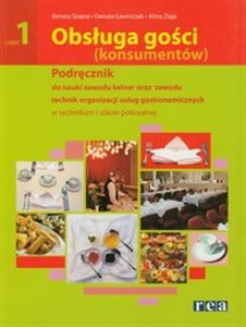 Picture of Obsługa gości ( konsumentów ) Podręcznik do nauki zawodu kelner oraz technik organizacji usług gastronomicznych