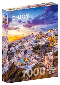 Picture of Puzzle 1000 Zachód słońca w Santorini/Grecja