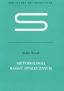 Obrazek Metodologia badań społecznych