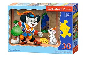 Picture of Puzzle Cat in Boots 30
